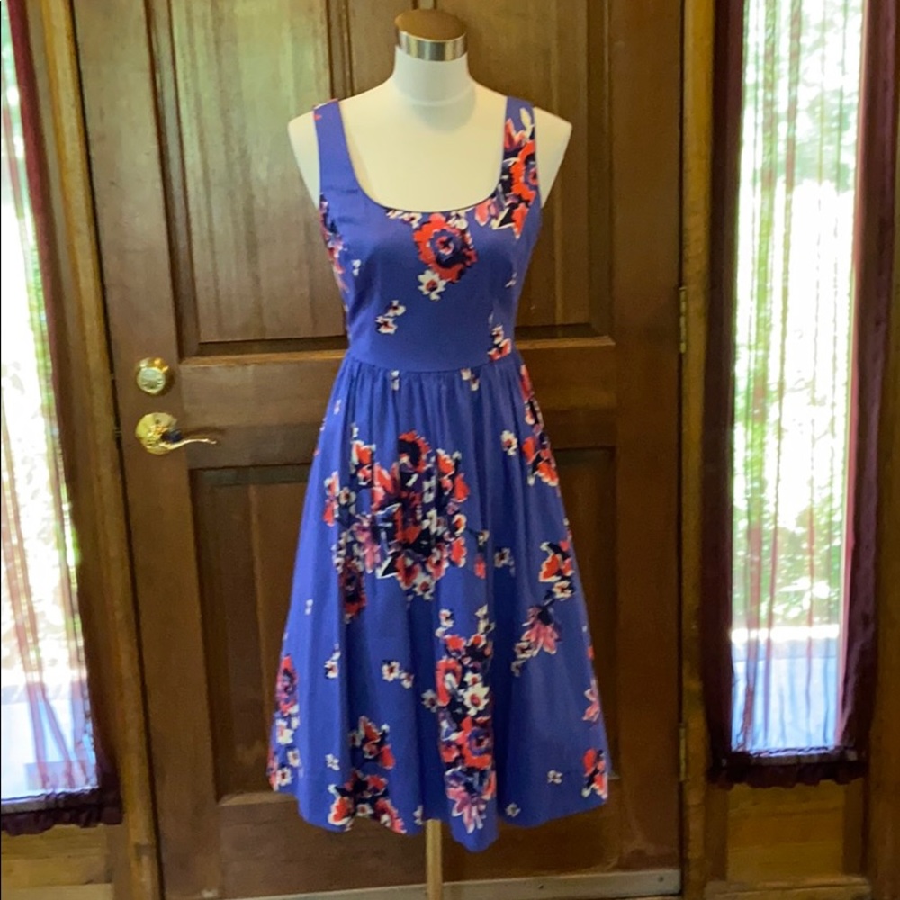 FINAL SALE Donna Morgan Fit & Flare Midi Dress
